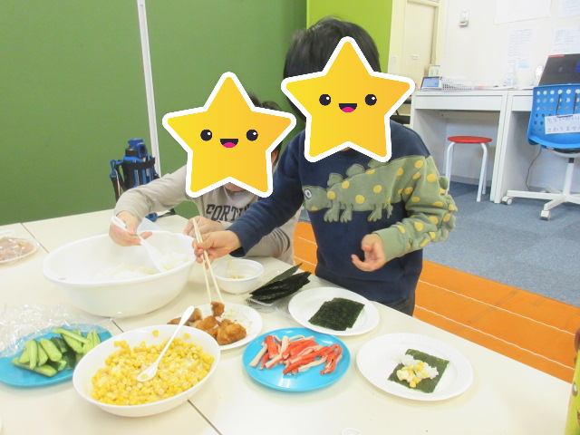 手巻き寿司を作ろう！/福島西中央教室