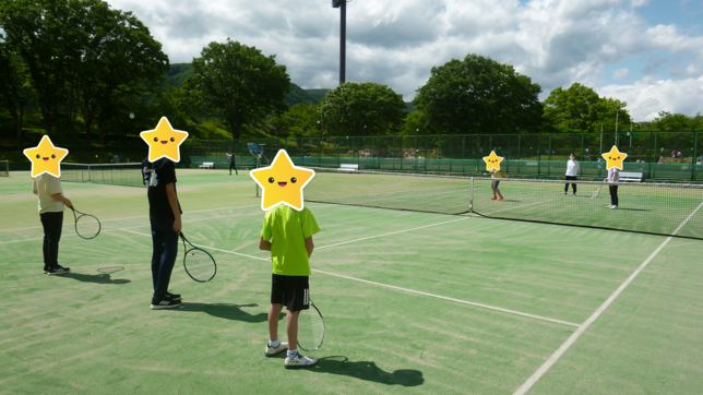テニスにチャレンジ！/福島大森教室