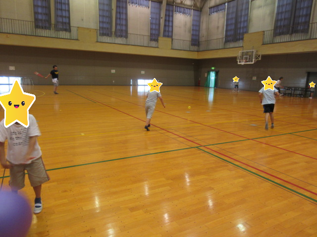 東部体育館に遊びに行って来ました/福島西中央教室