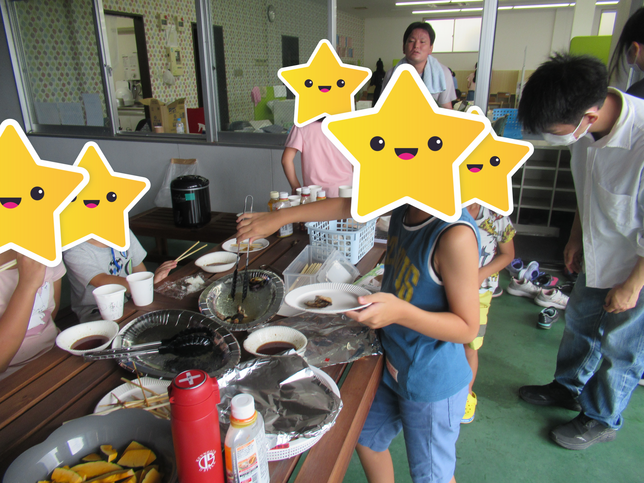 夏休みの〆は…BBQ！/福島鳥谷野教室
