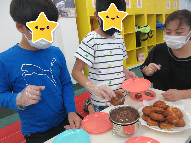 2種類のドーナツ作り/福島鎌田教室